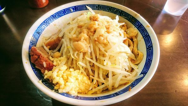 「えび汁なし(ニンニク･アブラ)」@ラーメン ゼンゼンの写真