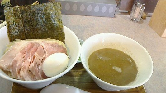 「特製濃厚鶏つけ麺」@麺道 夢幻 赤沼店の写真