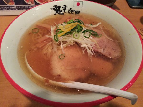 「鬼塩ラーメン　※クーポン券で４００円」@鬼そば 藤谷の写真