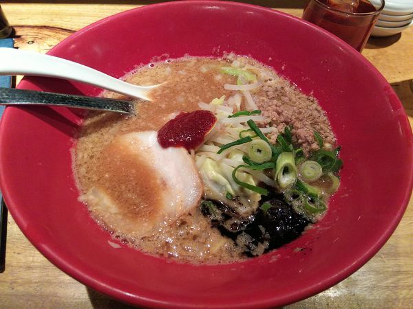 「【冬季限定】味噌赤丸」@博多一風堂 松本店の写真