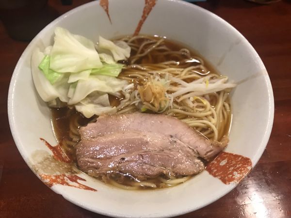 「追鰹醤油らーめん」@旬麺しろ八の写真