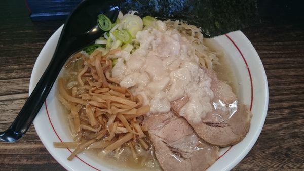 「塩中華そば 並（730円）」@手打ち中華そば 酒田 平間店の写真