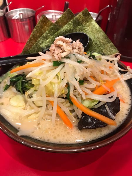 「野菜味噌」@横浜家系ラーメン 国立 大和家の写真