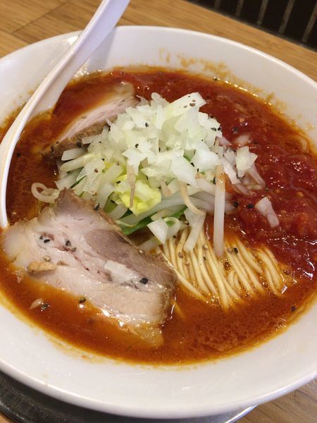 とまとらーめん 750円』カッパ64 福生店のレビュー | ラーメン