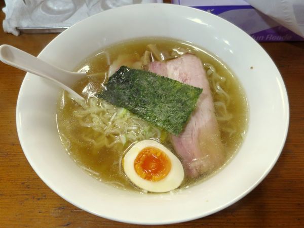「塩ラーメン ６６０円」@支那そば 松家の写真