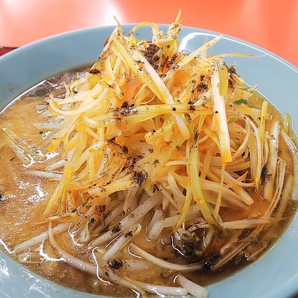 「ネギ味噌ラーメン山椒多め」@くるまやラーメン 東村山店の写真