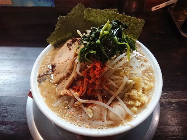 「MAX300 しょうが 1050円」@ラーメン ヤスオの写真