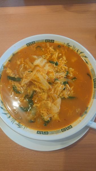 「チゲ味噌」@日高屋 田町東口店の写真