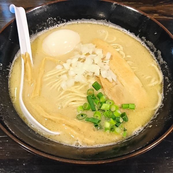 「味玉とりそば 塩」@麺堂 稲葉 Kuki styleの写真