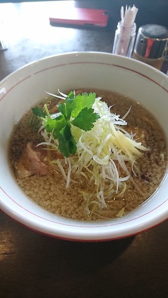 「背油虎徹鶏そぱ」@麺や 虎徹の写真