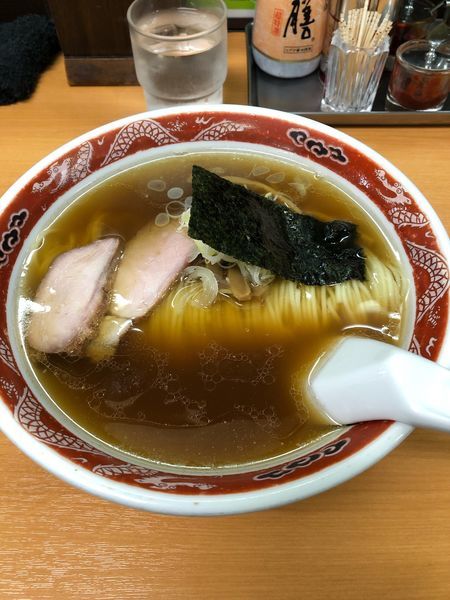 「支那そば 790円」@支那ソバ かづ屋の写真