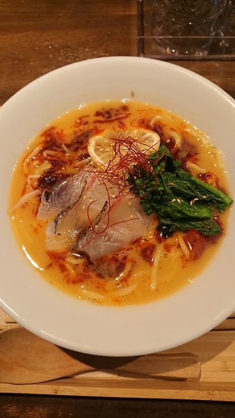 「真鯛担々麺」@真鯛らぁめん まちかどの写真