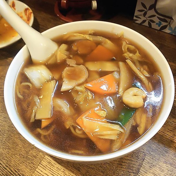 「【限定】広東麺 & more」@レバニラ定食 kei楽の写真