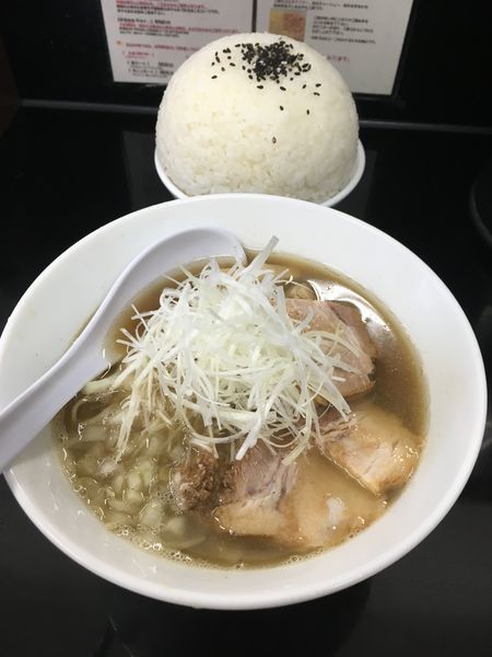 「煮干し中華そば（NORMAL）」@煮干中華そば のじじR 我孫子店の写真