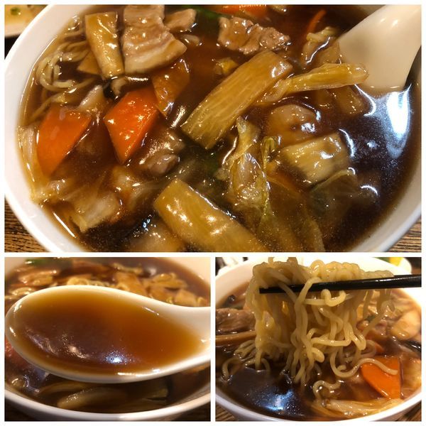 「【限定】広東麺  その他いろいろ」@レバニラ定食 kei楽の写真