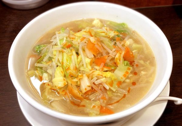 「野菜たっぷりタンメ(520円)」@日高屋 京成立石店の写真