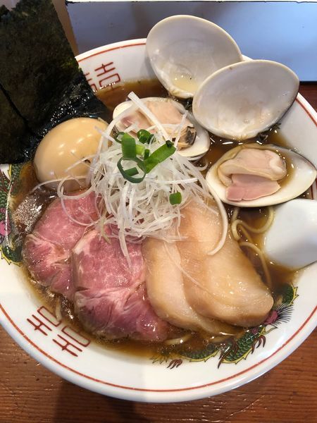 「限定 特製 春の蛤そば 1300円」@麺処 ほん田の写真