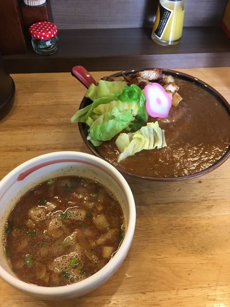 「カレーつけそば」@麺屋あがらの写真
