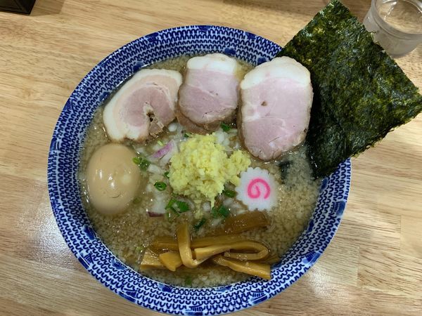 「特製にぼ助らーめん大盛り1000円」@厳選煮干ラーメン 初代 にぼ助の写真