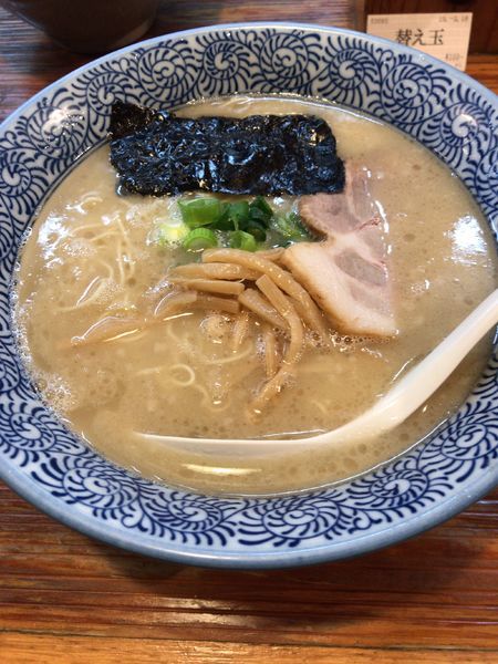 「らーめん（700円）」@久留米らーめん 金丸の写真