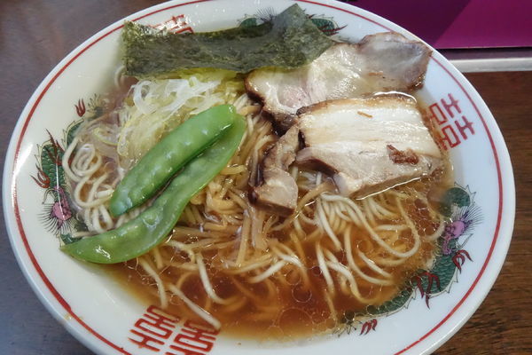 「あごダシ中華そば　小」@中華そば 太平楽 六丁の目店の写真