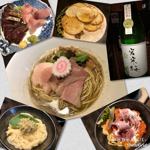 「宴会シメ）中濃 淡麗煮干しそば 780円 etc…😋」@鶏そば なんきち 東京店の写真