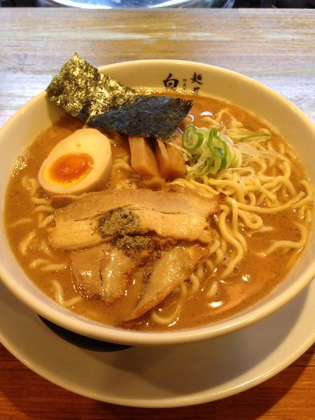 「特製煮干しそば 大盛り 850円」@二代目 白神の写真