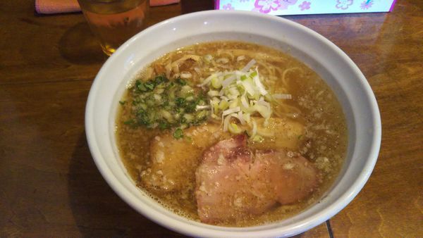 「（限定）背脂煮干しラーメン」@はりけんラーメンの写真