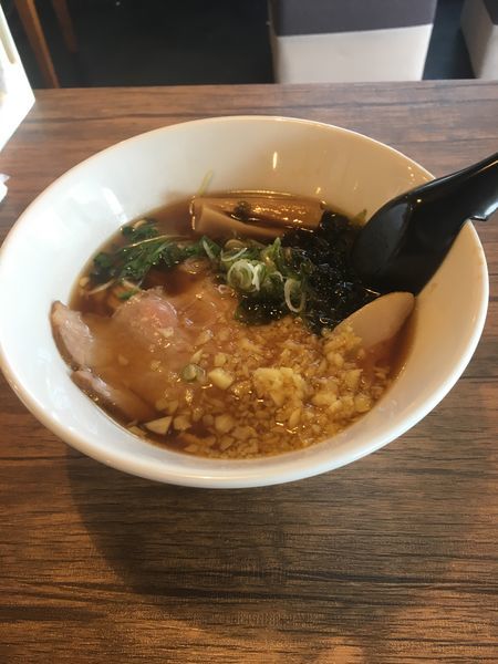 「中華そば しょうが足し」@ラーメン酒場 天狗の写真