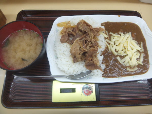 「チーズ牛カレー490円」@どん亭 安里店の写真