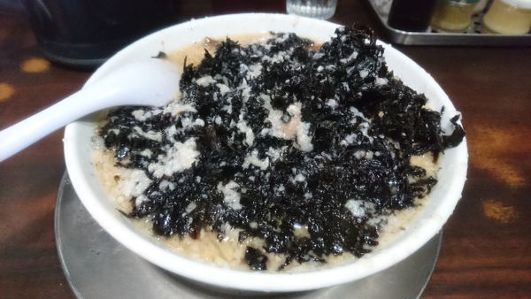 「岩のりラーメン」@らーめん潤 蒲田店の写真