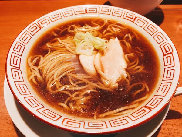 「さつま地鶏魚介ラーメン&南高梅ご飯セット」@食堂酒場 Graciaの写真