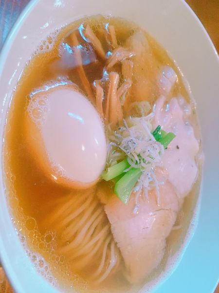「煮干し味玉醤油」@麺バル HACHIKINの写真