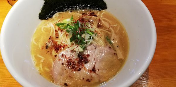 「鶏白湯ラーメン（極）」@麺屋 藤代 柏西口店の写真