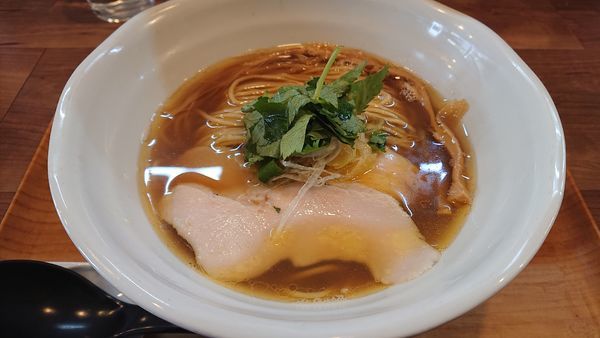 「煮干しラーメン」@ラーメン 健やかの写真