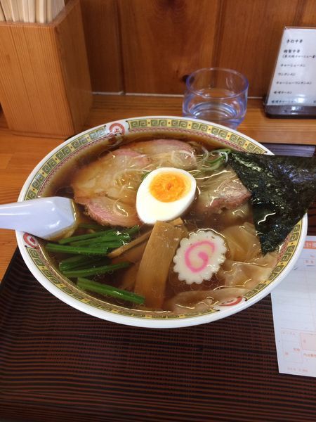「ワンタン麺」@白河手打らーめん うさぎの写真