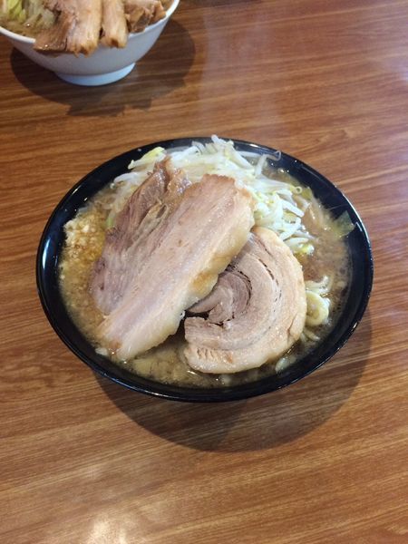 「ラーメン大 モヤシ少なめ」@ラーメン二郎 会津若松駅前店の写真