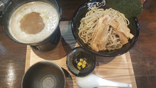 「魚介つけ麺大盛375ｇ」@麺屋てい司゛の写真