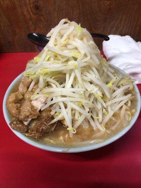 「ラーメン小ぶた入り」@ラーメン二郎 新潟店の写真