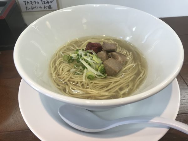 「煮干しマン※梅干し 850円」@中華そば 上々の写真