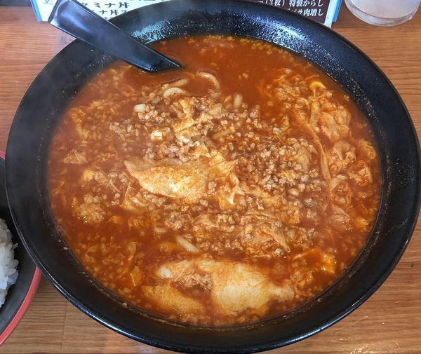 「みそタンタンメン＋小ライス（￥830＋￥100）」@ニュータンタンメンの写真