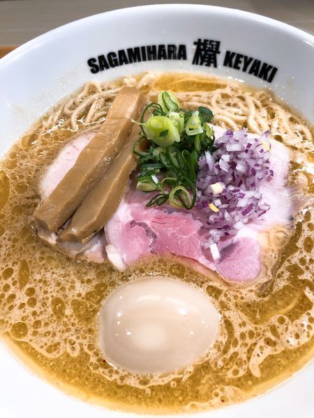 「味玉味噌らーめん ¥900」@Sagamihara 欅の写真