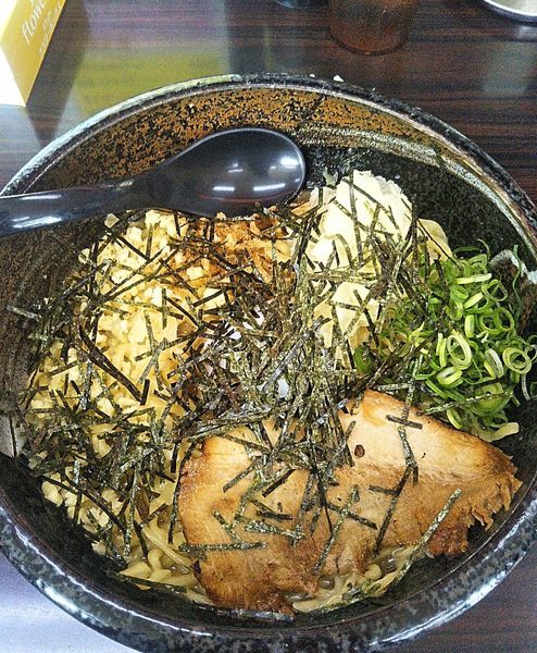 「鶏白湯まぜ麺 830円」@二代目ラーメン処「まるは」 旬の写真