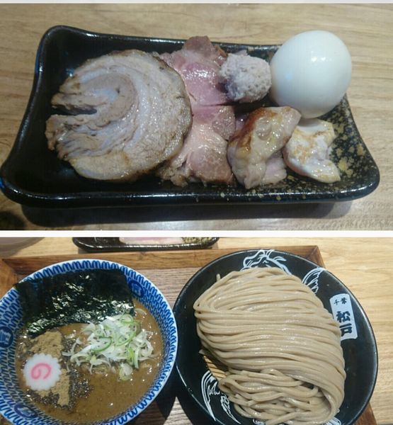 「つけ麺特選全部トッピング」@中華蕎麦 とみ田の写真