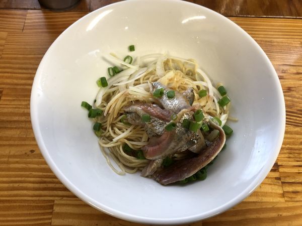 「いわしそば」@中華そば よしかわの写真