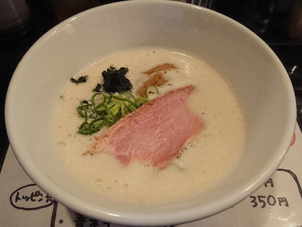 「鶏白湯そば」@鶏白湯そば まつ尾の写真