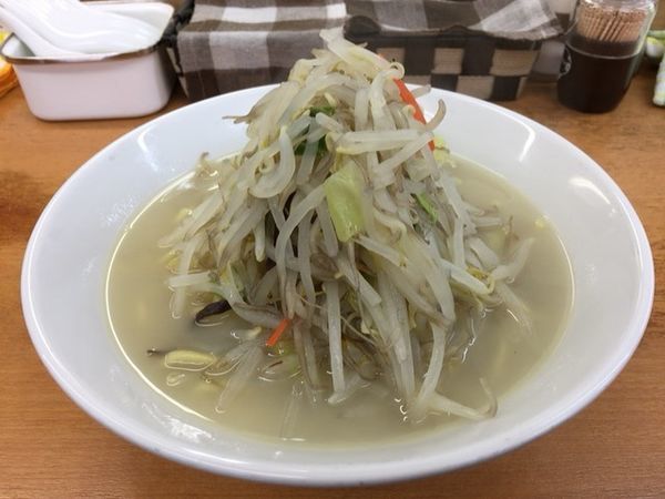 「鶏塩タンメン（大）」@富白 御徒町本店の写真