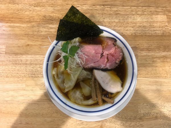 「ワンタン中華そば (醤油)」@手打式超多加水麺 ののくらの写真