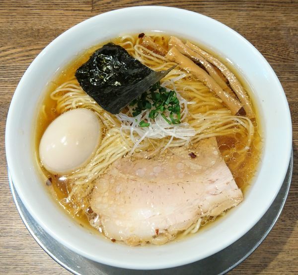 「味玉醤油の旨味ソバ」@Tomboの写真