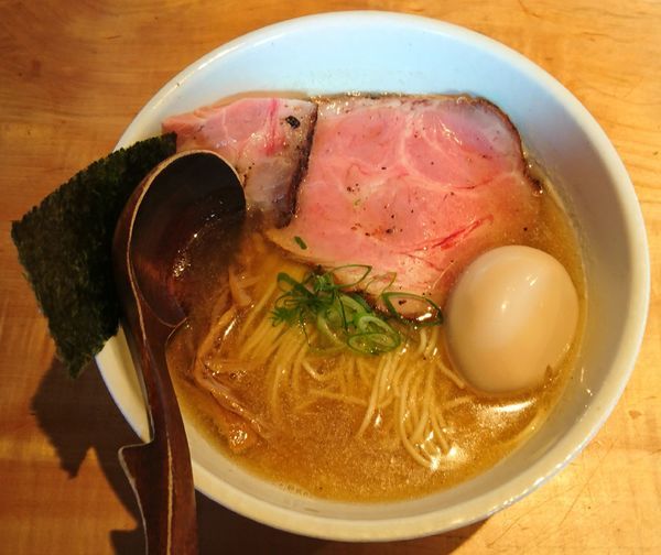 「味玉そば」@中華蕎麦 蘭鋳の写真
